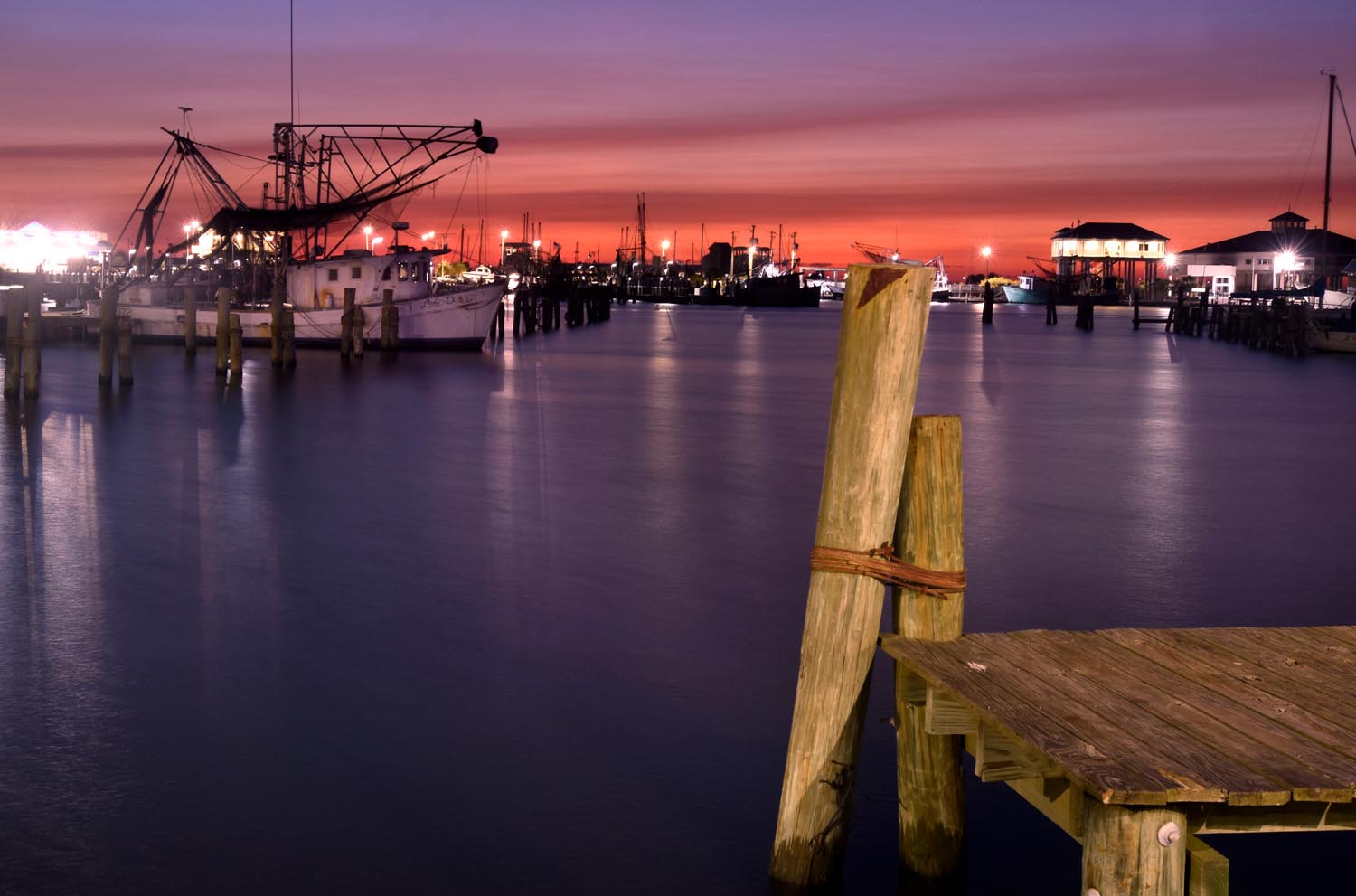Shrimp Boat Dawn -- Pass Christian, MS